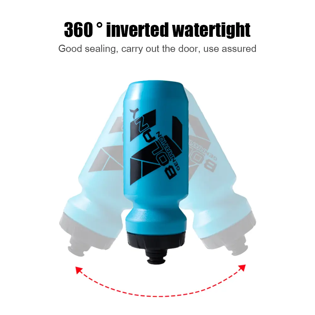 610ml Cycling Water Bottle With Holder Cage Screws Set Outdoor Fitness Sports Cycling Bicycle Sports Water Bottle bidon ciclismo