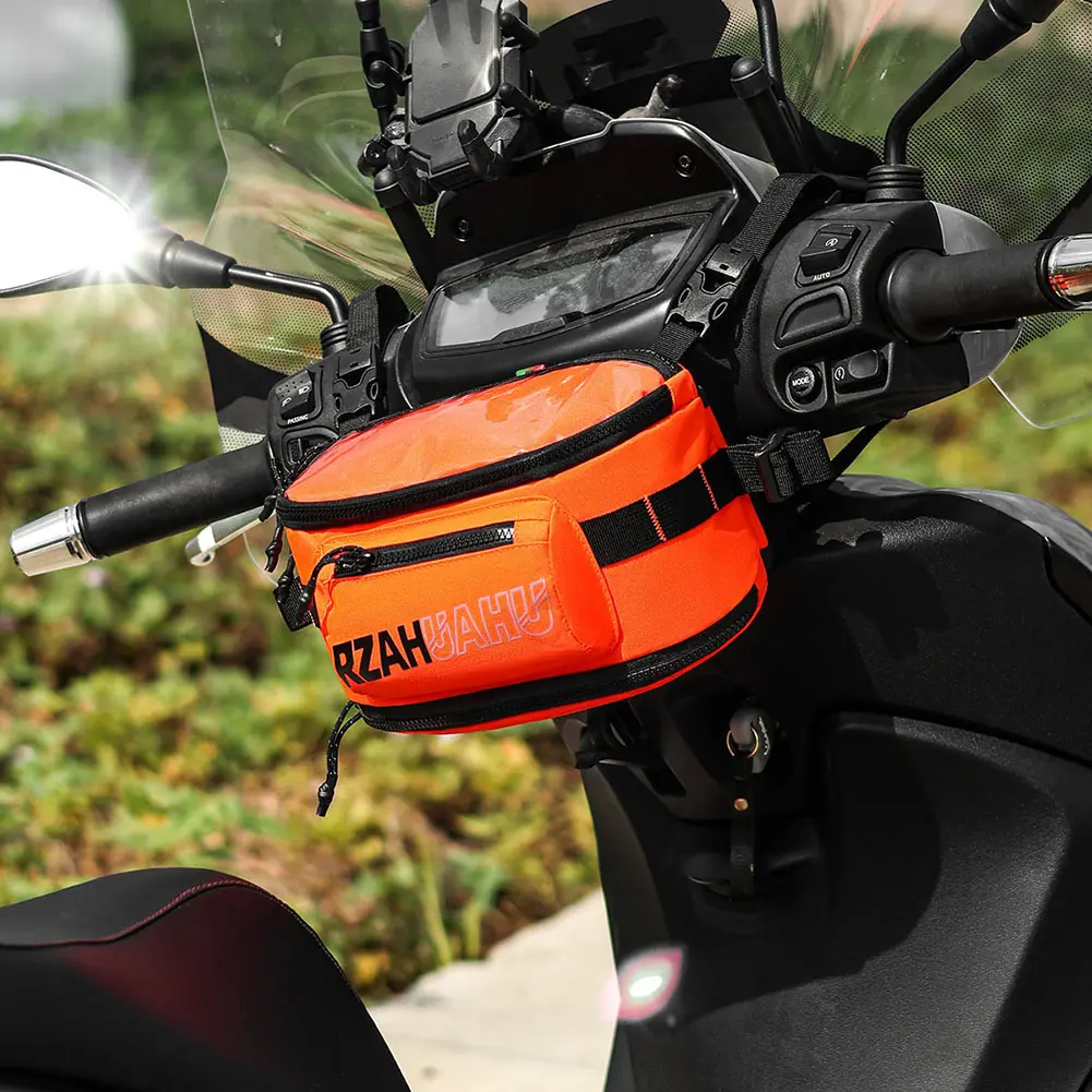 Motorbike Riding Bag Touch Screen Motorcycle Storage Bag Large Capacity Outdoor Casual Waist Bag Motorcycle Accessories