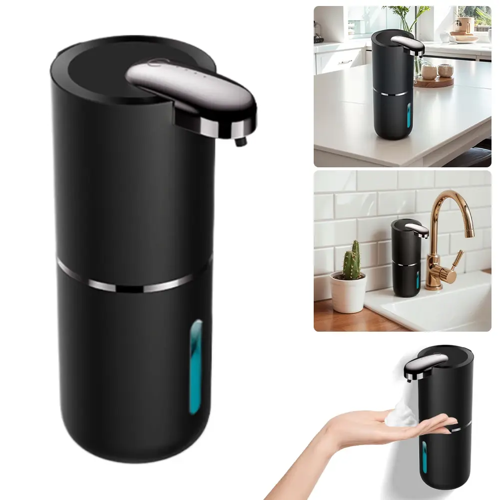 380ml New Soap Dispenser Automatic Touchless Soap Dispenser Electric Sanitizer Dispenser USB Charging Electric Soap Dispenser
