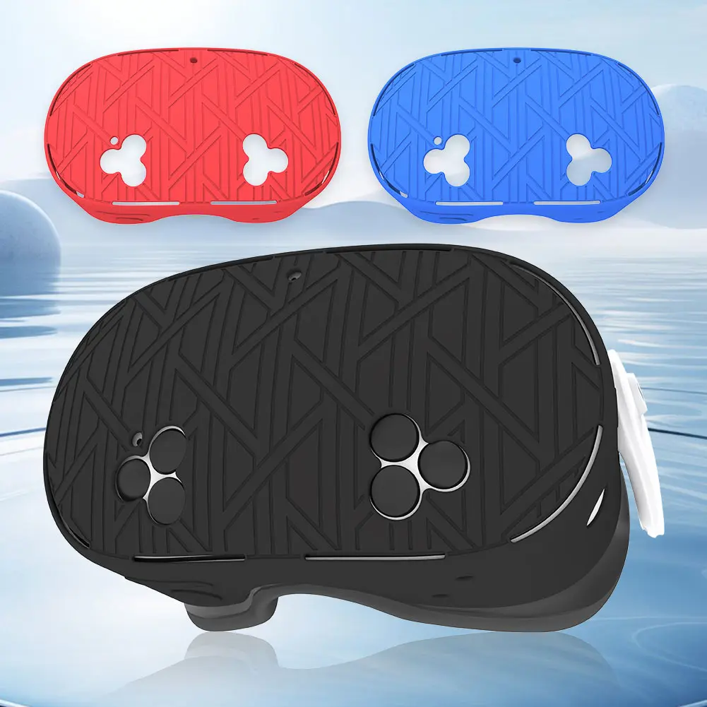 Silicone Protective Case Breathable VR Skin Case Anti-Fall Dustproof Case for Meta Quest 3S VR Accessories