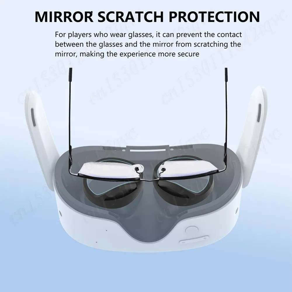Lens Protection Kit Anti-Scratch VR Glasses Frame Spacer VR Lenses Frame Spacer Lenses Frame & Spacer for Meta Quest 3
