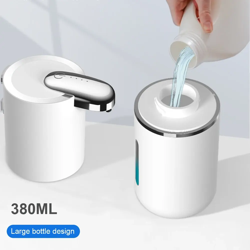 380ml New Soap Dispenser Automatic Touchless Soap Dispenser Electric Sanitizer Dispenser USB Charging Electric Soap Dispenser