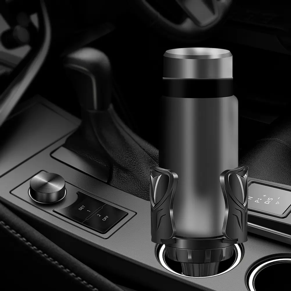 New Car Cup Holder Expander Adapter Adjustable Arms & Base Insert Large Cup Holder Expander for 10oz-46oz Tumbler & Coffee Mug