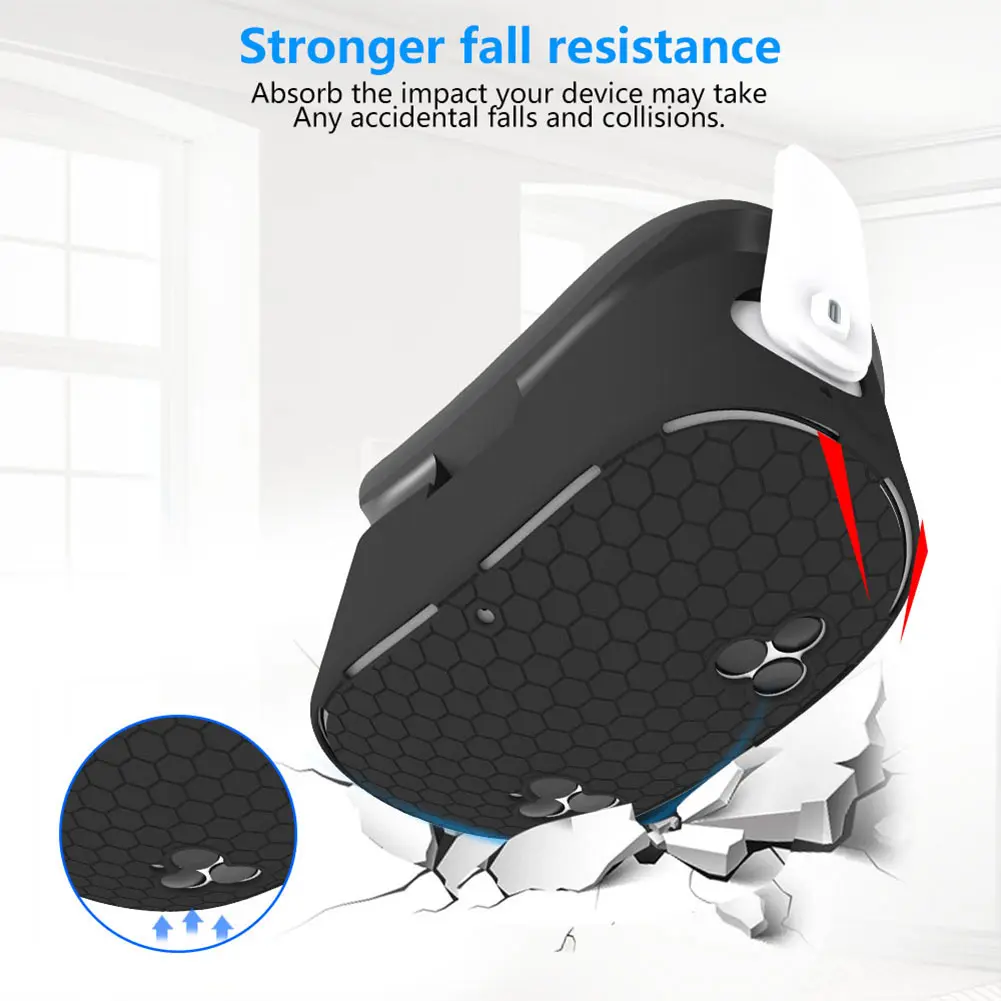Silicone Protective Case Breathable VR Skin Case Anti-Fall Protective Sleeve for Meta Quest 3S Accessories