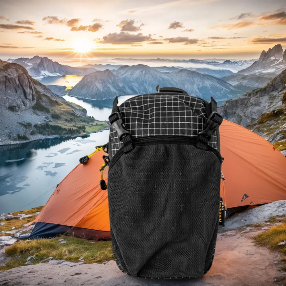 Phone Holder Waterproof Water Bottle Holder Bag Large Capacity Phone Carry Bag Multi-Function Phone Pouch for Camping Hiking