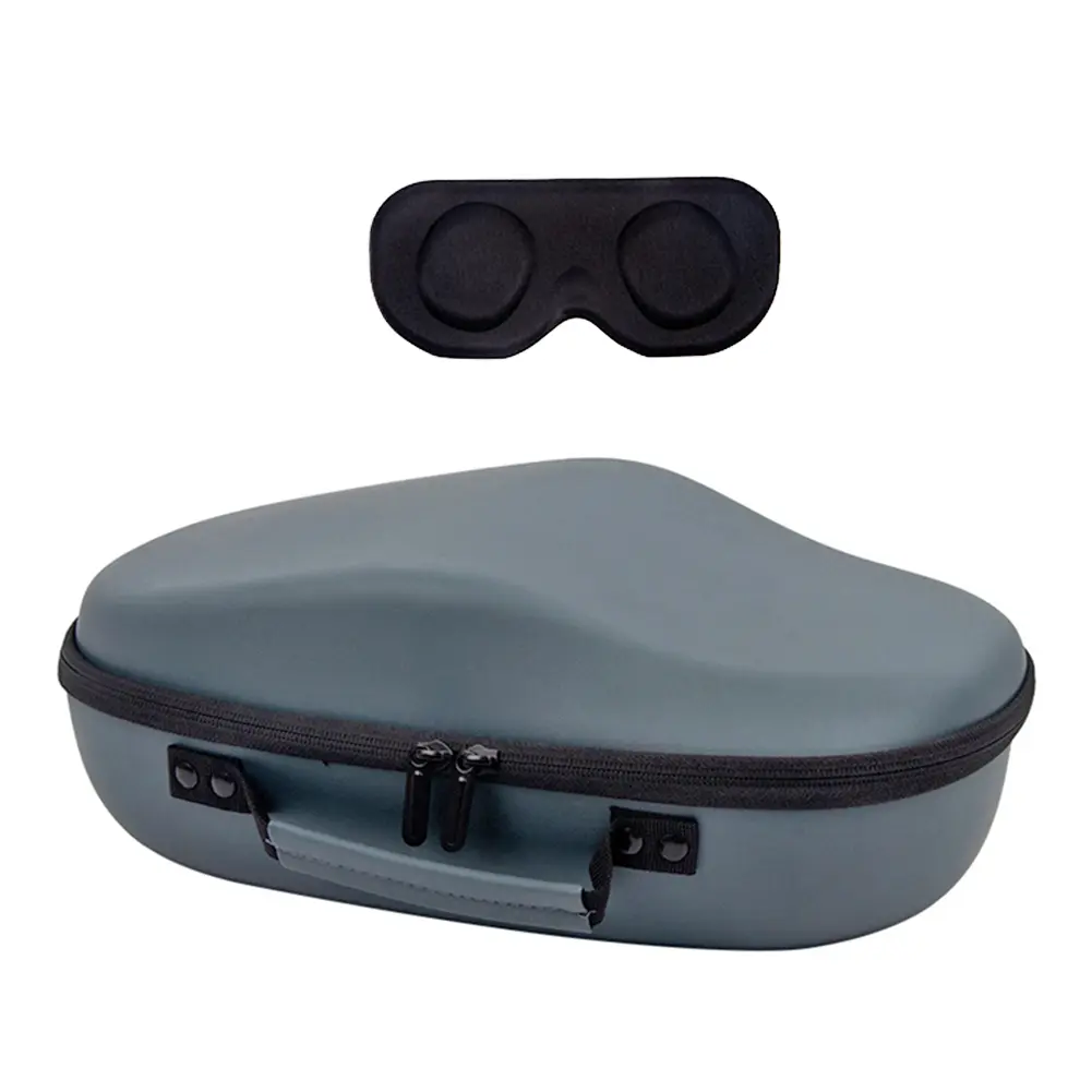 Carrying Case Bag Lens Protective Cover Waterproof Travel Carrying Case with Mesh Pocket for Meta Quest 3 VR Headset Controller