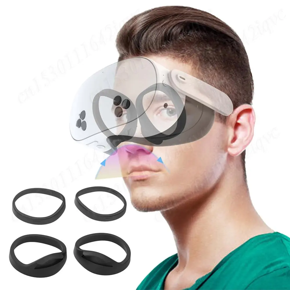 Lens Protection Kit Anti-Scratch VR Glasses Frame Spacer VR Lenses Frame Spacer Lenses Frame & Spacer for Meta Quest 3