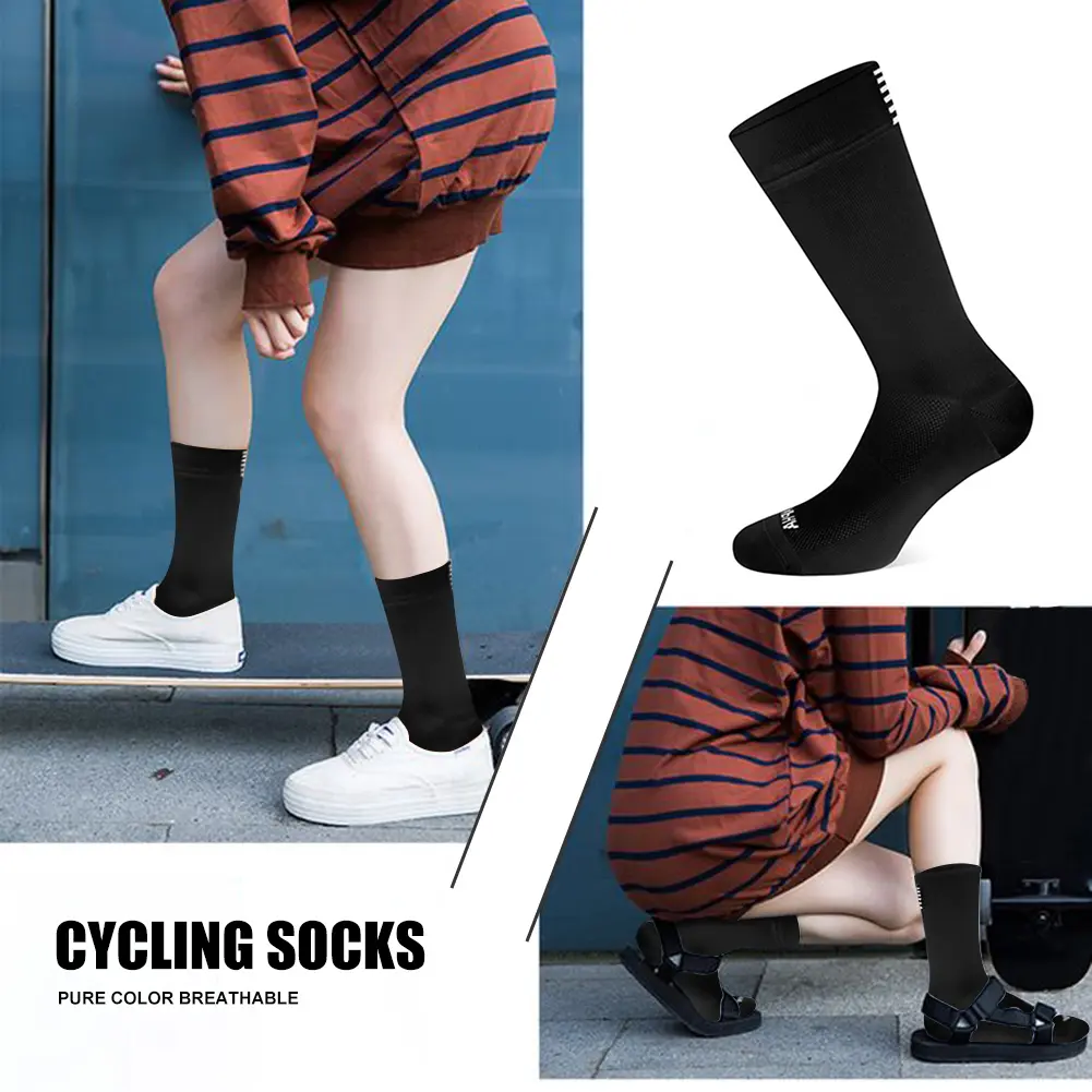 Compression Socks Men Women Sports Cycling Running Breathable Elastic Stockings