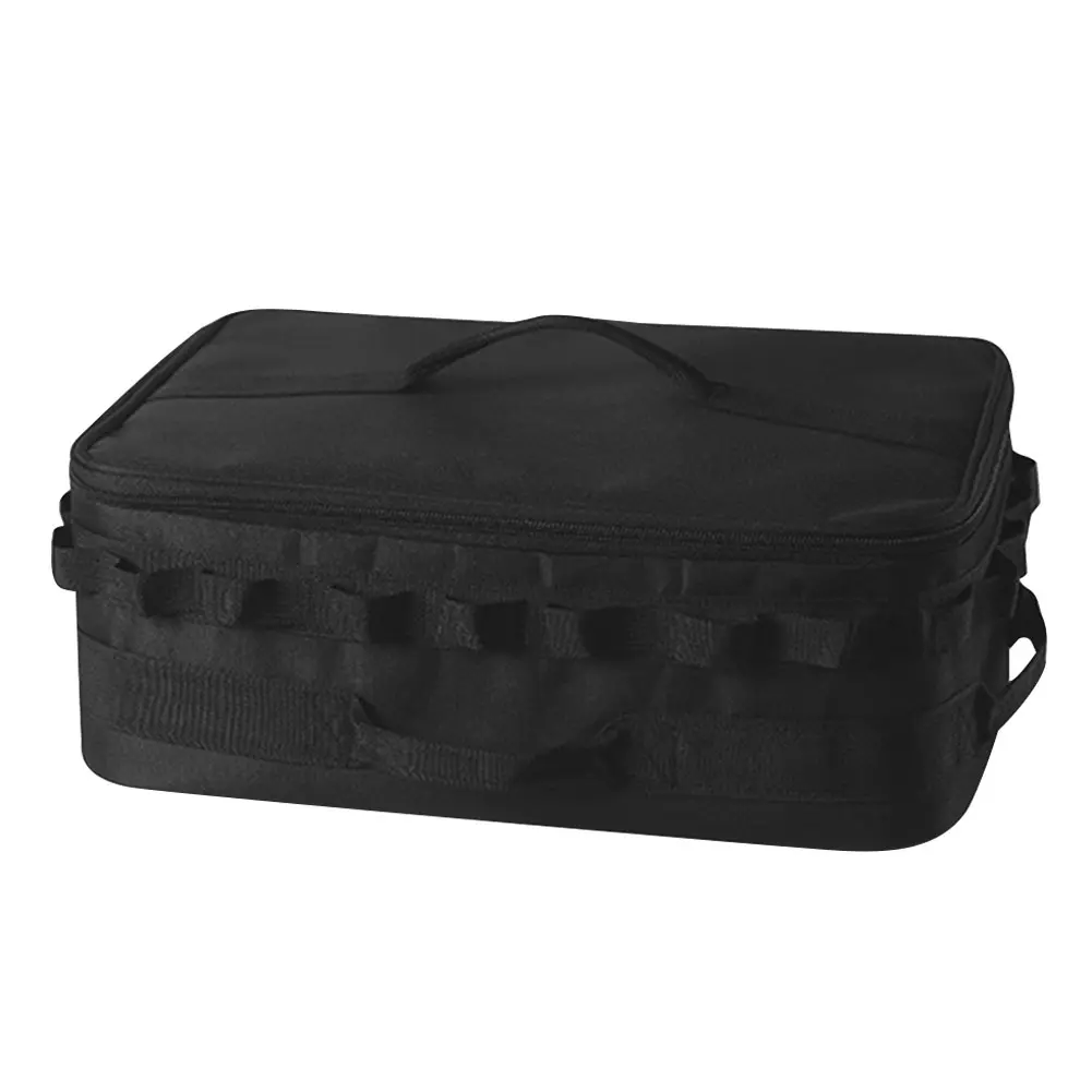 15L Camping Storage Bag with Handle Camping Cookware Organizer Large Capacity Picnic Organizer Box for Climbing Picnic