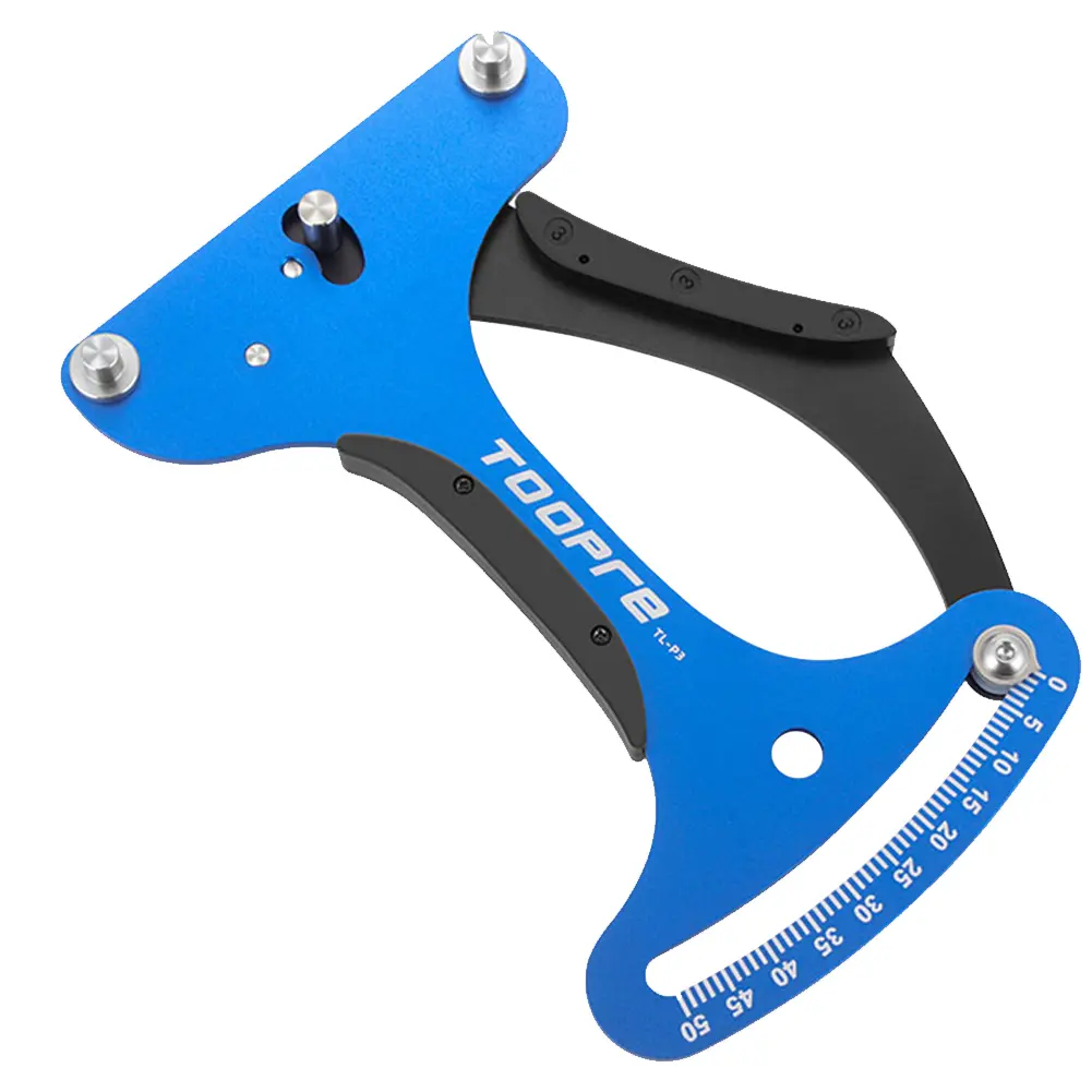 Spoke Tension Meter Bike Wheel Spokes Checker Aluminum Alloy Wire Tension Adjustment Tool Ergonomic for Mountain Bike