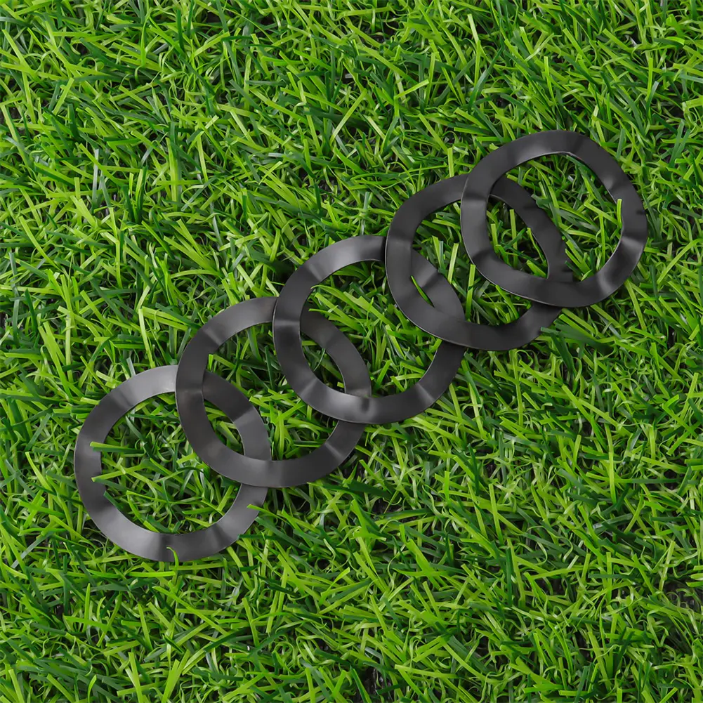 5pcs Bicycle Crankset Washer Practical Lightweight Cycling Part Accessories MTB Road Bike Bottom Bracket Wave Washer