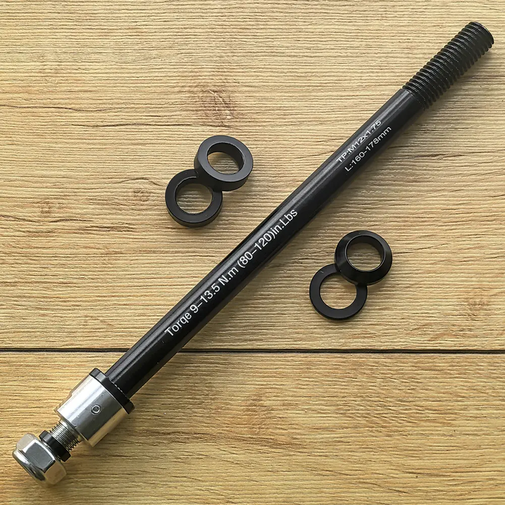 Bicycle Trailer Thru Axle 160-178mm Cargo Trailer Kid Trailer Thru Axle Bike Trailer Hitch Axle Bike Accessories