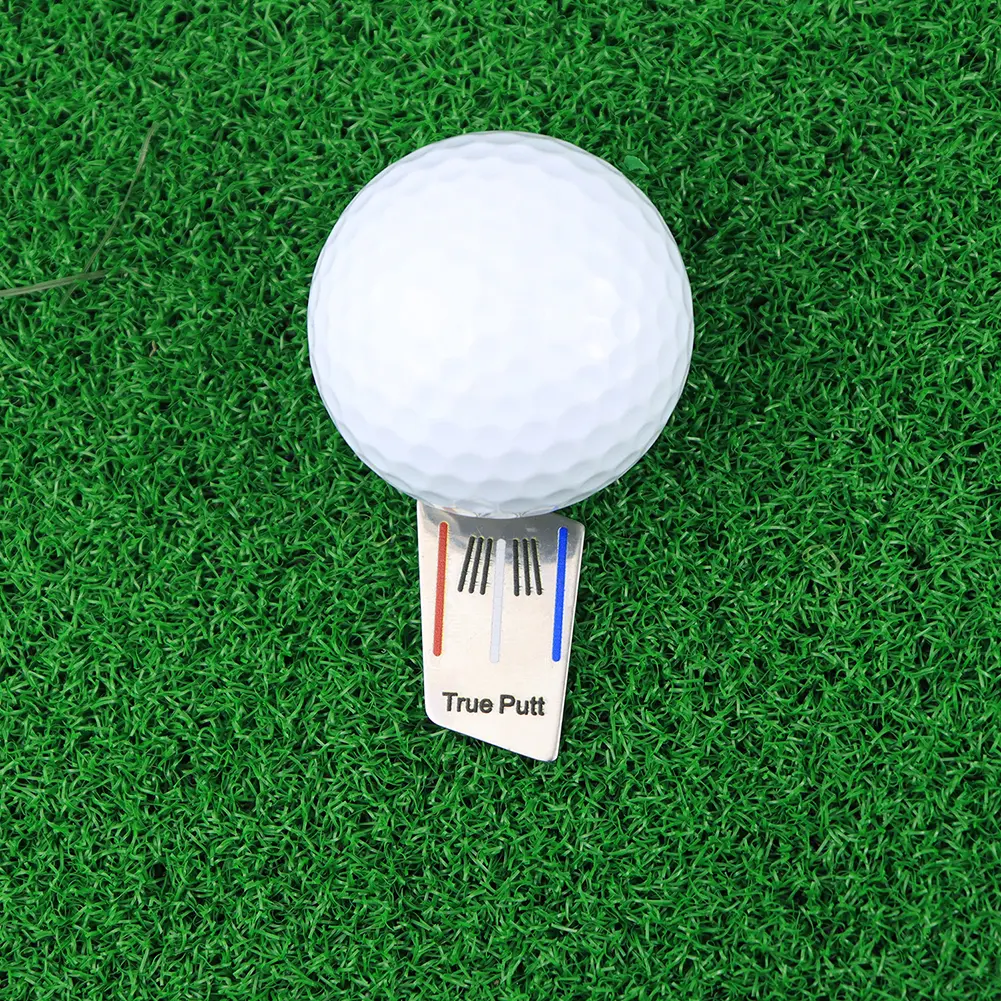 Portable Golf Green Fork Training Aid Outdoor Golf Pitchfork Zinc Alloy Green Divot Tool Multifunctional Golf Sports Accessories
