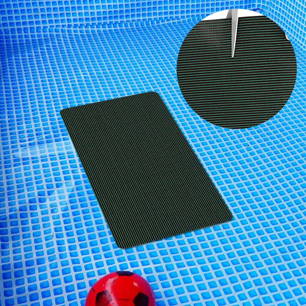 Pool Cover Patch Kit Waterproof Swimming Pool Cover Repair Kit Safety Covering Patch Kit for Inground Safety Pool Cover