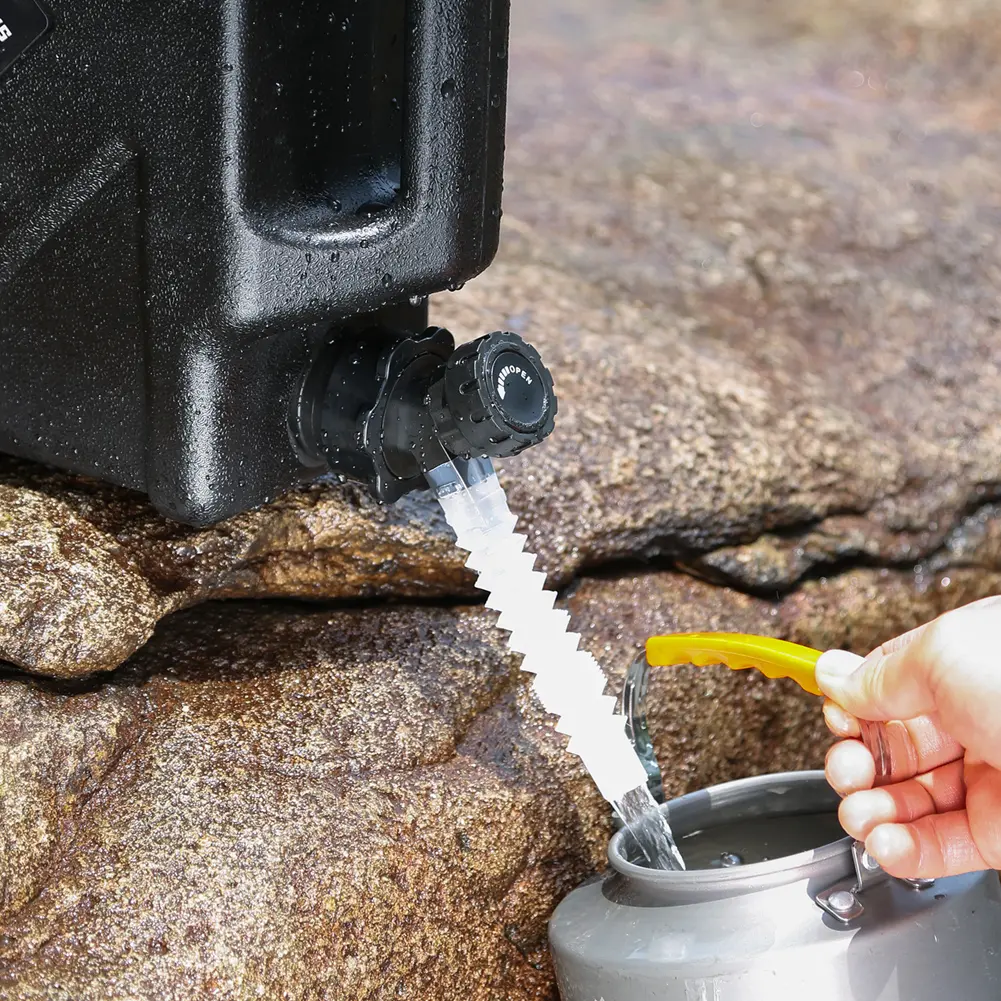 10L Water Storage Container with Faucet Portable Water Tank Large Capacity Water Dispenser Carrier for Vehicle Car Camping