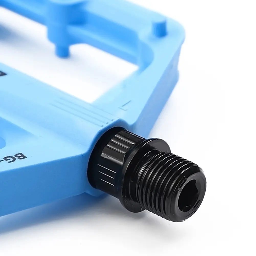 Double DU Bearing Nylon Bicycle Pedals with Reflector Ultralight Bike Pedals Bicycle Platform Pedals Bike Accessories