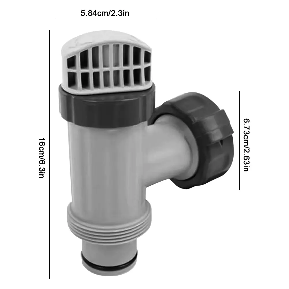 1PCS Replacement Above Ground Pool Plunger Valve Assembly 25010 Pool Plunger Valve for Intex Filter Pump 28635EG 28633EG 28671EG
