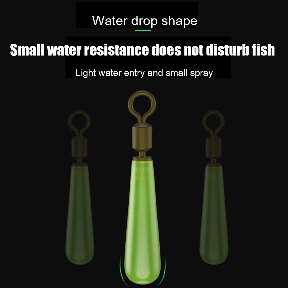 30Pcs Rotary Floating Seat Anti-Knot Fast Sub Wire Double Rotating Rings Rotation Buoy Copper Head Seat Fishing Accessories