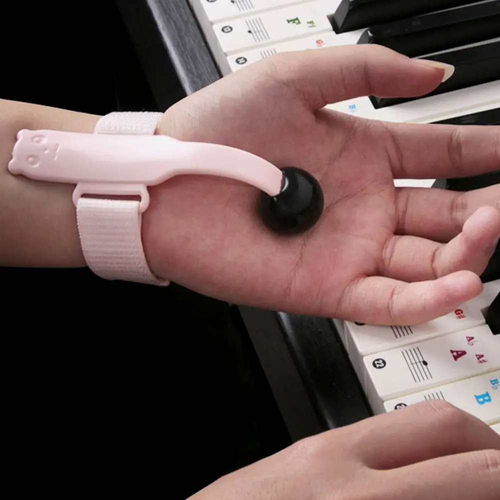 Piano Gesture Corrector with Palms Support Piano Finger Trainer Piano Hand Shape Exerciser Tool Piano Hand Position Aid for Kids
