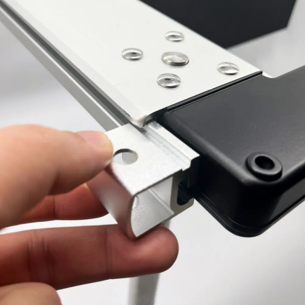Aluminium Alloy Rail Joint Sliding Buckle Camping Table Connecting Hook Outdoor IGT Table Hook for Outdoor Camping IGT Table