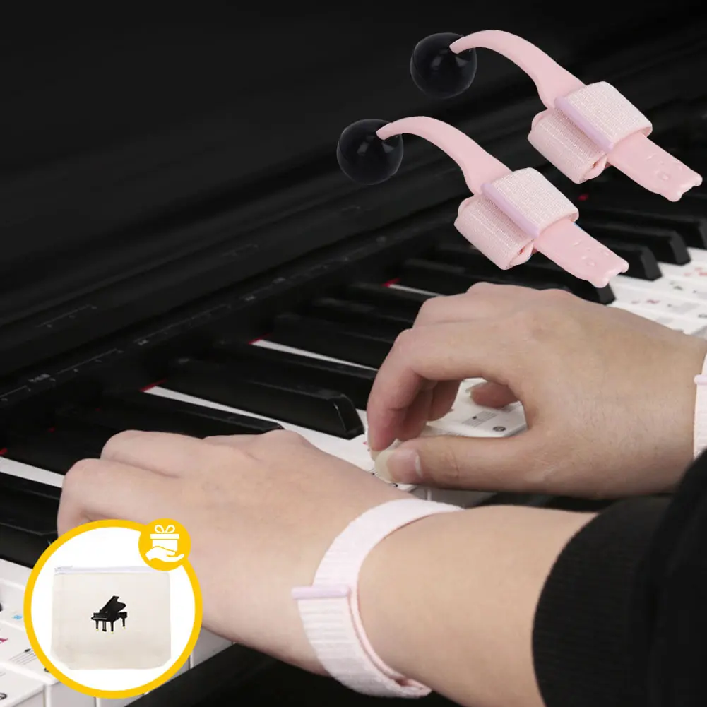 Piano Gesture Corrector with Palms Support Piano Finger Trainer Piano Hand Shape Exerciser Tool Piano Hand Position Aid for Kids