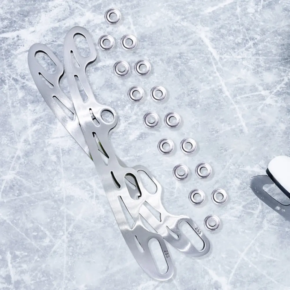 253/290mm Ice Skates Roller Skate Ski Blade Stainless Steel Inline Figure Ice Hockey Skate Adult Kid Size Ice-Skating Full Set