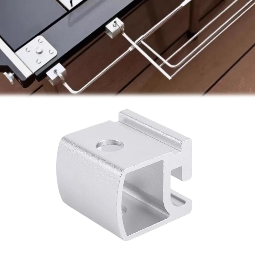 Aluminium Alloy Rail Joint Sliding Buckle Camping Table Connecting Hook Outdoor IGT Table Hook for Outdoor Camping IGT Table