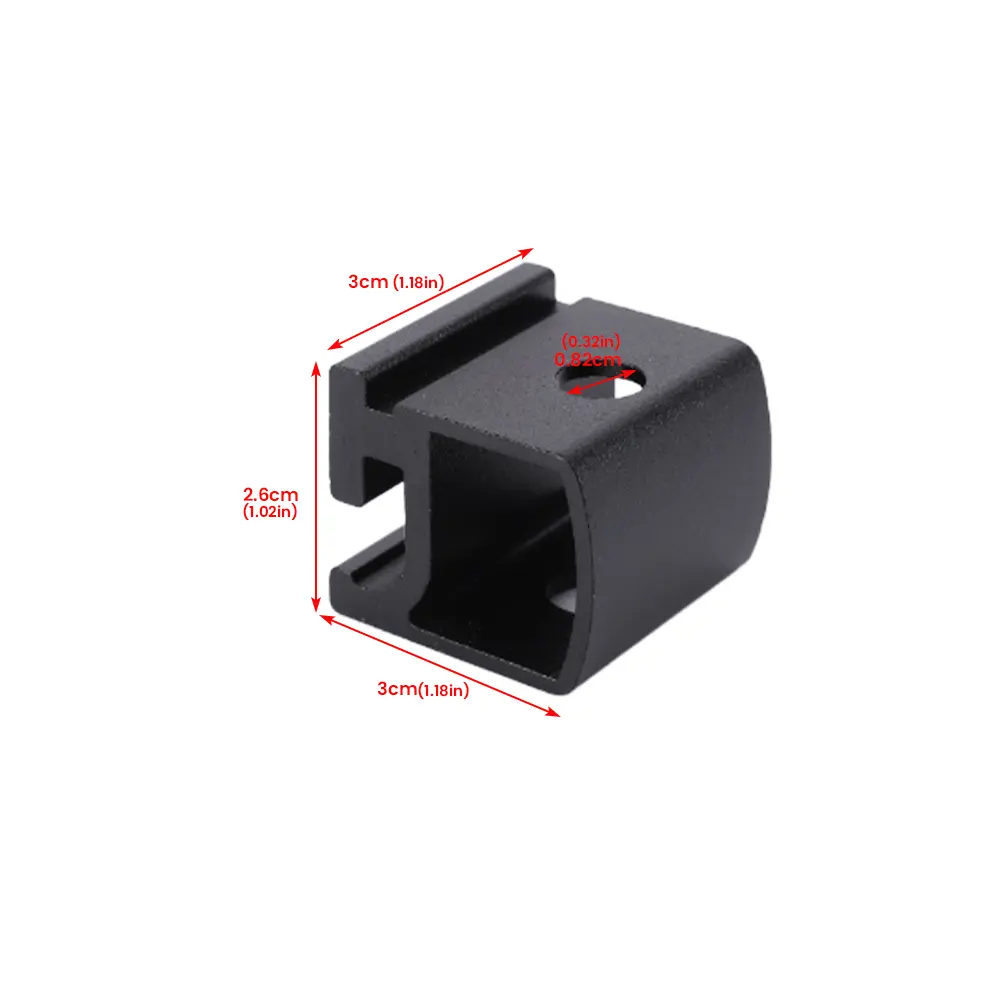 Aluminium Alloy Rail Joint Sliding Buckle Camping Table Connecting Hook Outdoor IGT Table Hook for Outdoor Camping IGT Table
