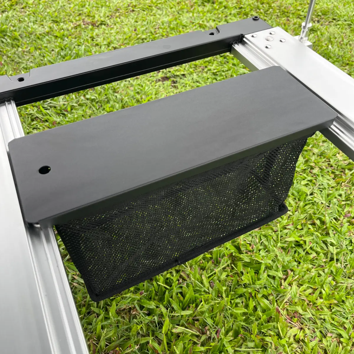 2PCS Mesh Folding Drainage Basket IGT Mesh Drain Basket Folding Storage Box for Outdoor IGT Table Accessories