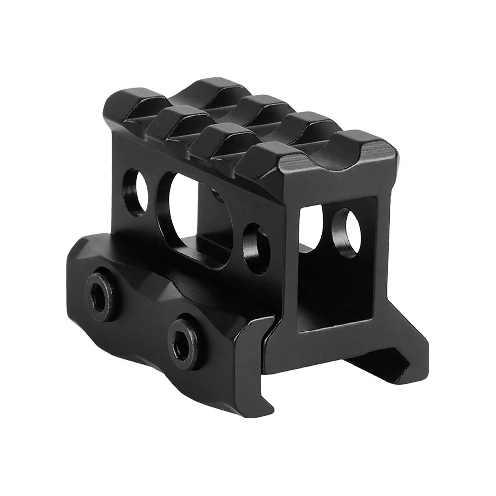 3 Slot 20mm Riser Mount Aluminum Alloy Mount Base Rail Quick Release Scope Mount Base for Picatinny Weaver Rail