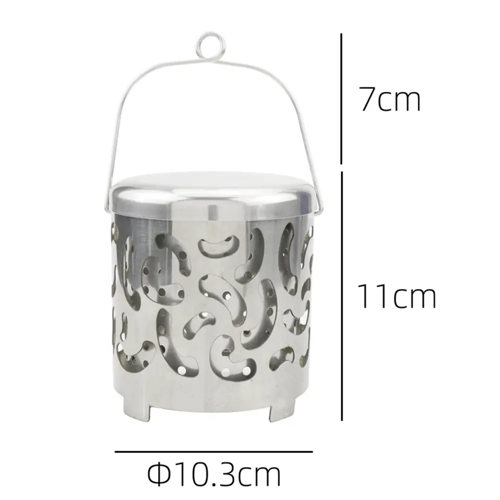 Camping Portable Mini Heater Camping Stove Tent Heater Gas Burner Covers Stainless Steel Camping Heating Stove Warm Equipment