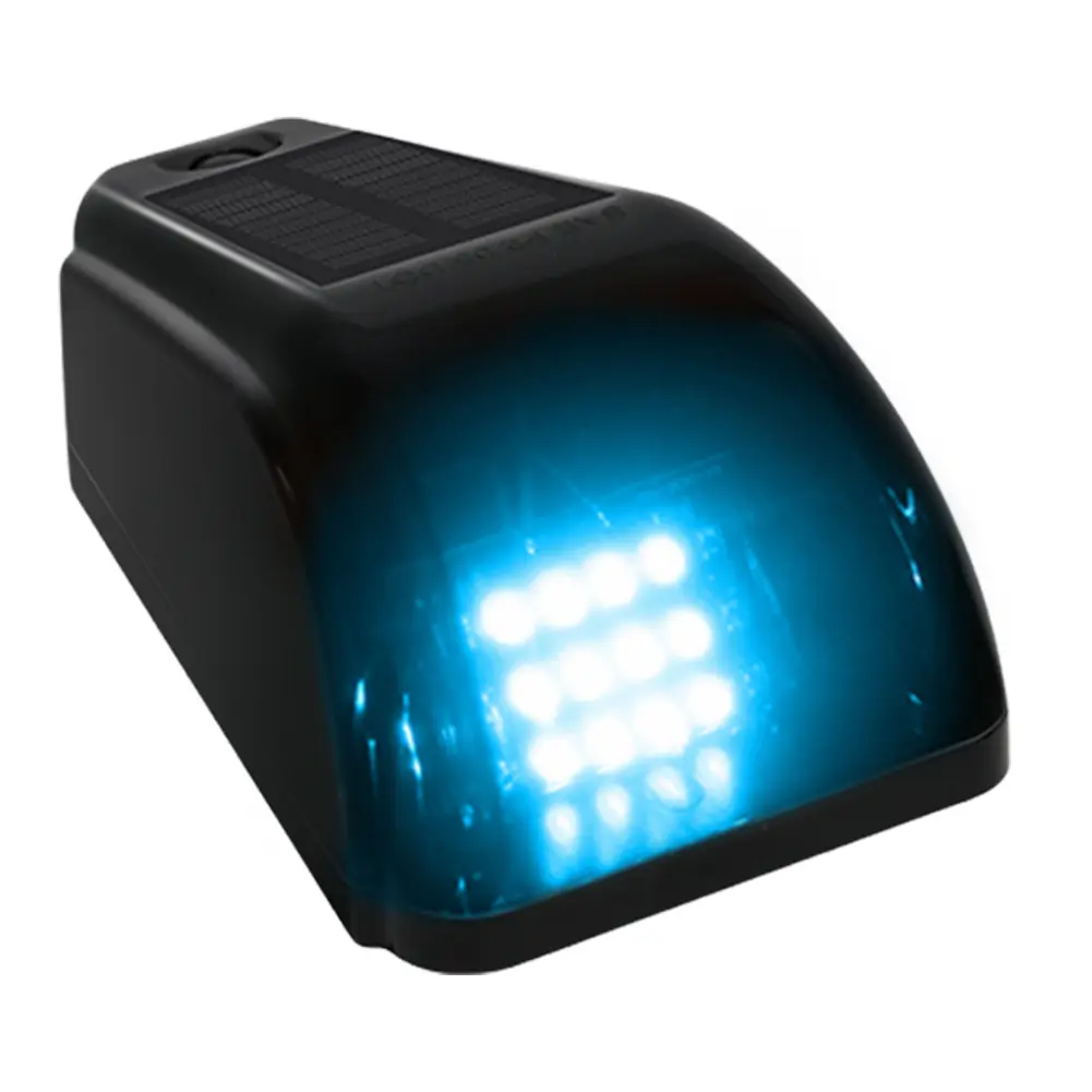 LED Solar Powered Cab Lights Wear Resist Wireless Truck Roof Lights Truck Pickup Warning Light for Pickup Trucks SUV Motorcycles