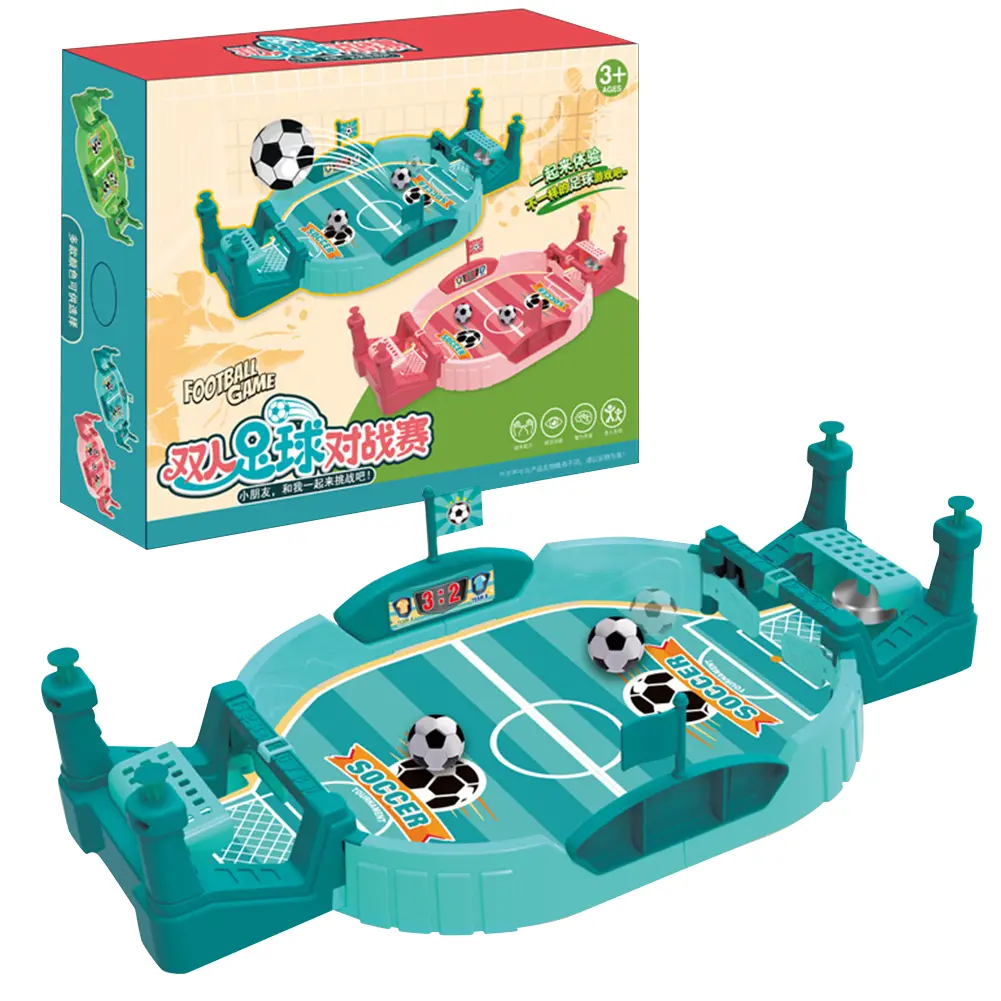Table Top Foosball Mini Foosball Table Intellectual Parent-child Interactive Table Football Game Board for Adults Family Game