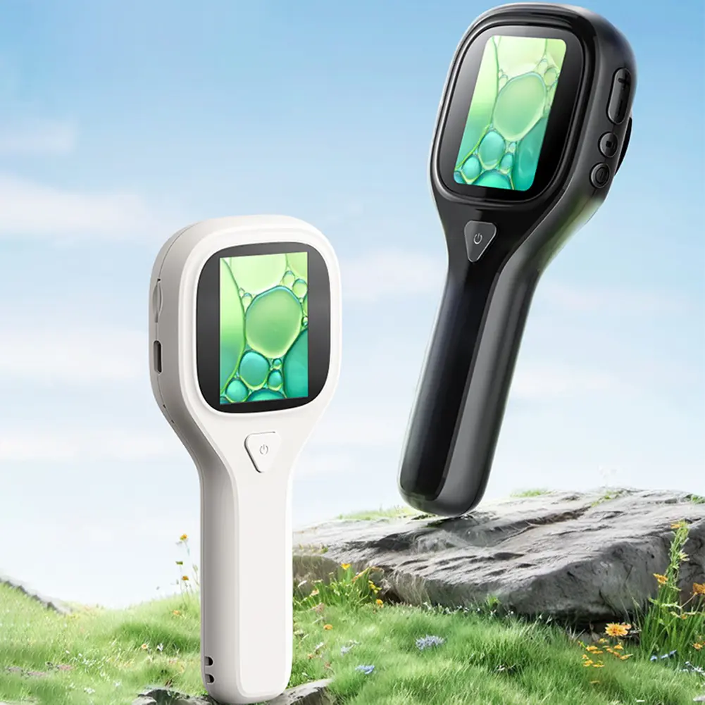 500X Microscope for Kids 2 MP Handheld Digital Magnifier with 6 LED Light Portable Microscopes for Kids Educational Science