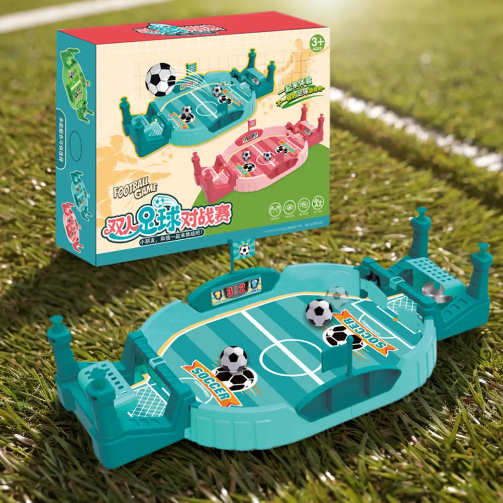 Table Top Foosball Mini Foosball Table Intellectual Parent-child Interactive Table Football Game Board for Adults Family Game