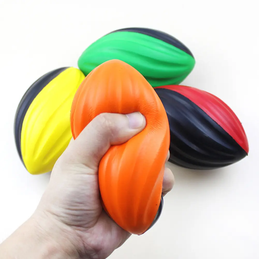 Mini Soft American Football Toss & Kick Practice Training Rugby Ball Indoor Or Outdoor Use Rugby Toy For Kids Team Activities