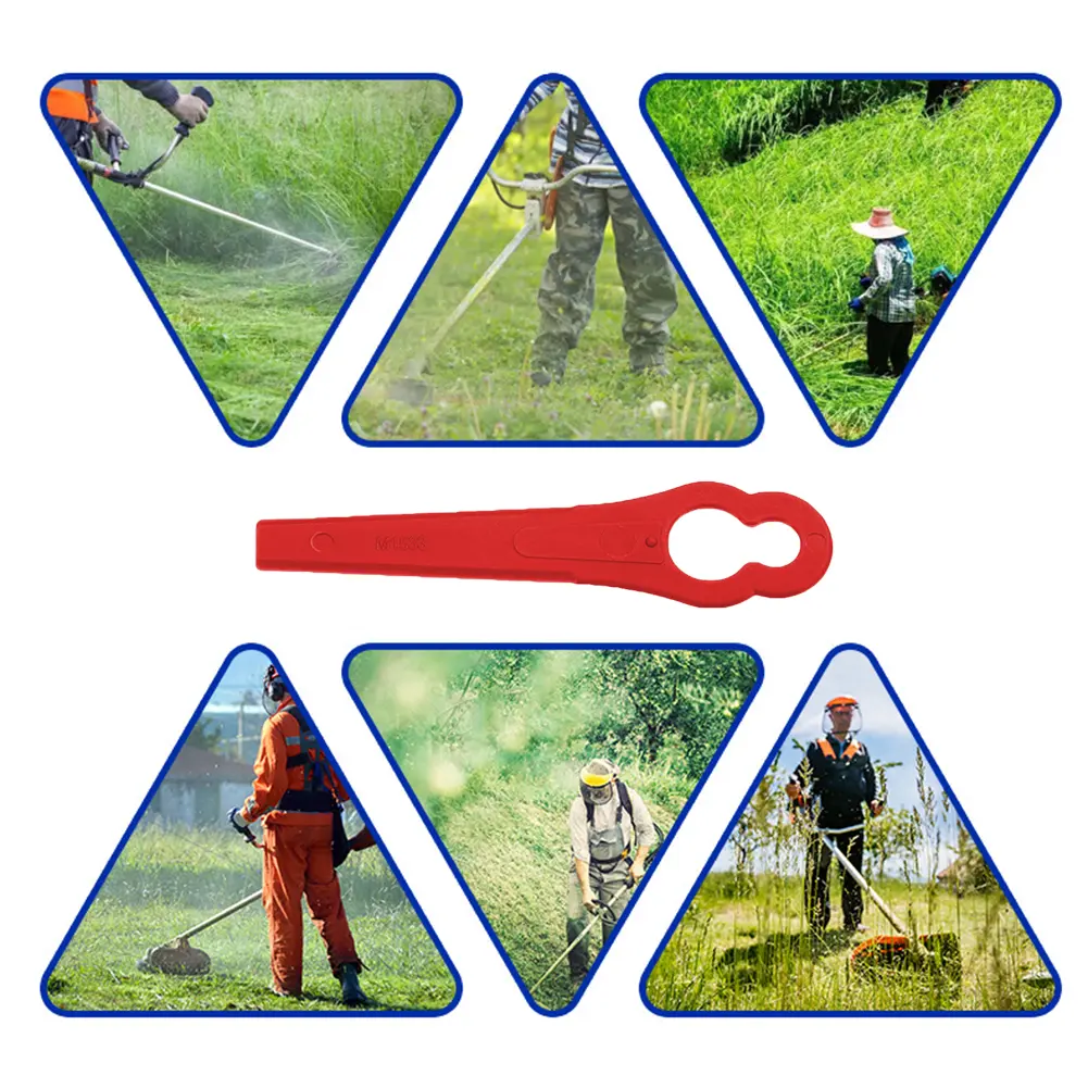 100/120pcs Grass Cutting Blade Fast Cutting L83 Blades Spare Parts Grass Trimming Machine Blade Grass Trimmer Accessories