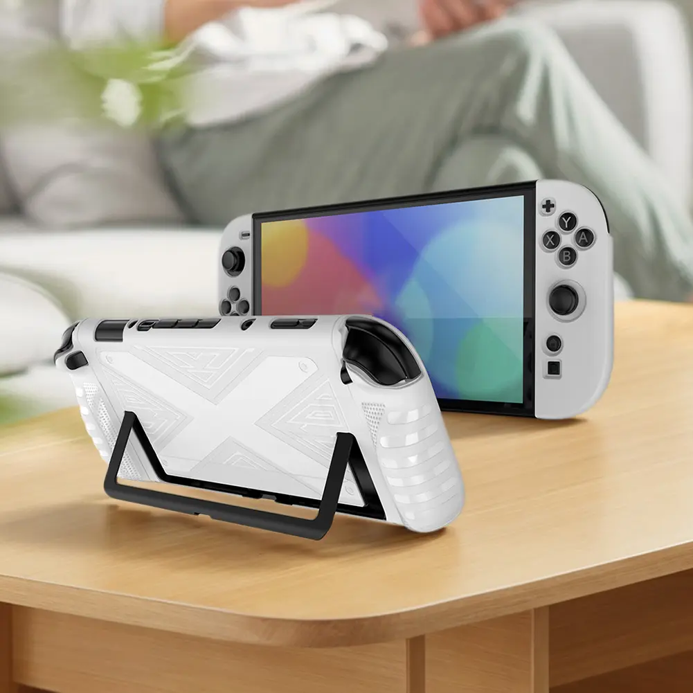 TPU Case for Nintendo for Switch 2 Console Ergonomic Handle Grip Cover Shockproof Anti-Scratch for Switch 2 Handheld Accessories