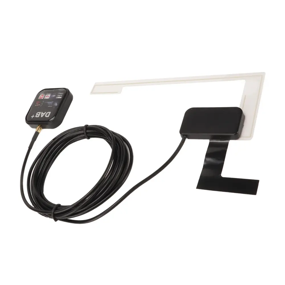 Car Radio DAB+ Amplified Antenna Adapter DAB+ Radio Receiver Car Portable Digital Radio Receiver Adapter for Android Navigator