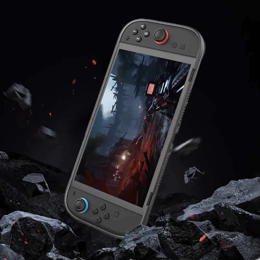 For Switch 2 TPU Case Gaming Console Protective Cover for Nintendo 2025 Shockproof Soft Clear Cover Case NS2 Game Accessories