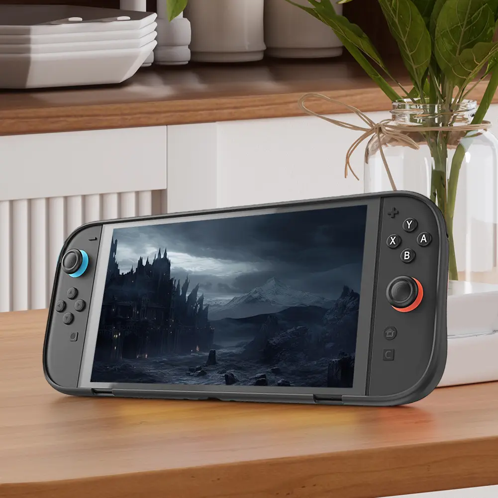 For Switch 2 TPU Case Gaming Console Protective Cover for Nintendo 2025 Shockproof Soft Clear Cover Case NS2 Game Accessories