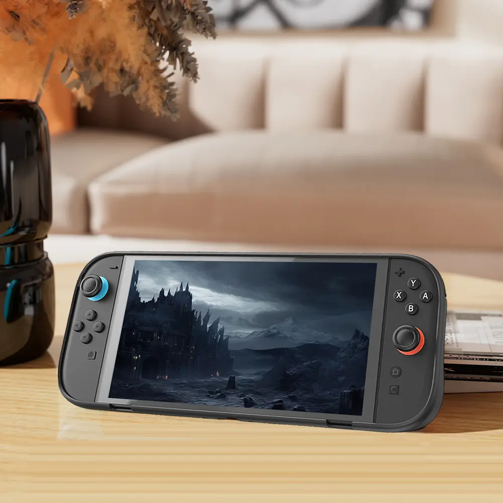 For Switch 2 TPU Case Gaming Console Protective Cover for Nintendo 2025 Shockproof Soft Clear Cover Case NS2 Game Accessories