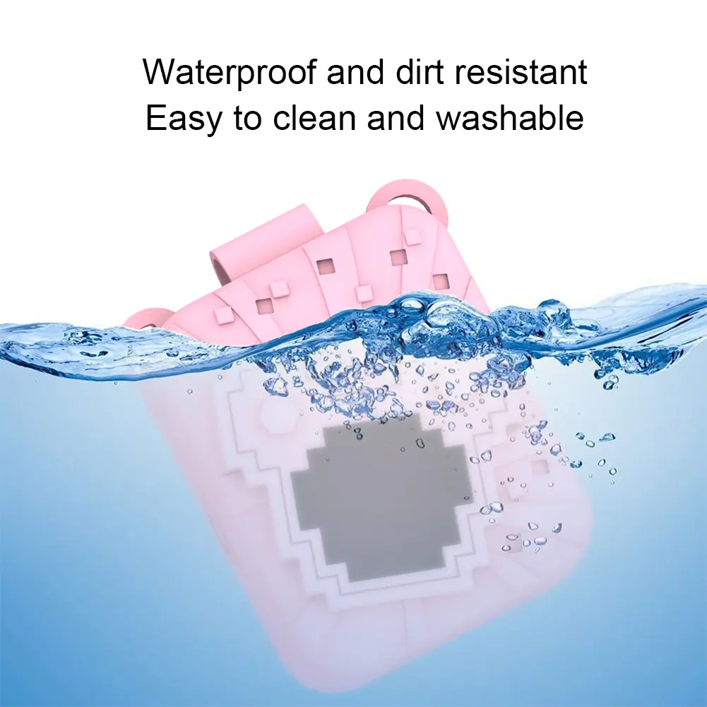 Silicone Case with Lanyard Protective Case Protector Cover Protective Holder Skin for Bitzee Dis Ney Interactive Toy Digital Pet