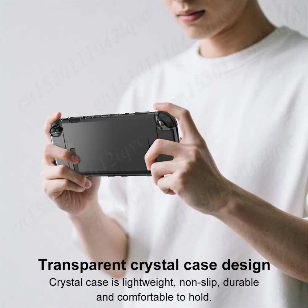 Transparent Case For Nintendo Switch 2 Split Protective Case Cover Crystal Protector Anti-Fall Protective Shell Game Accessories