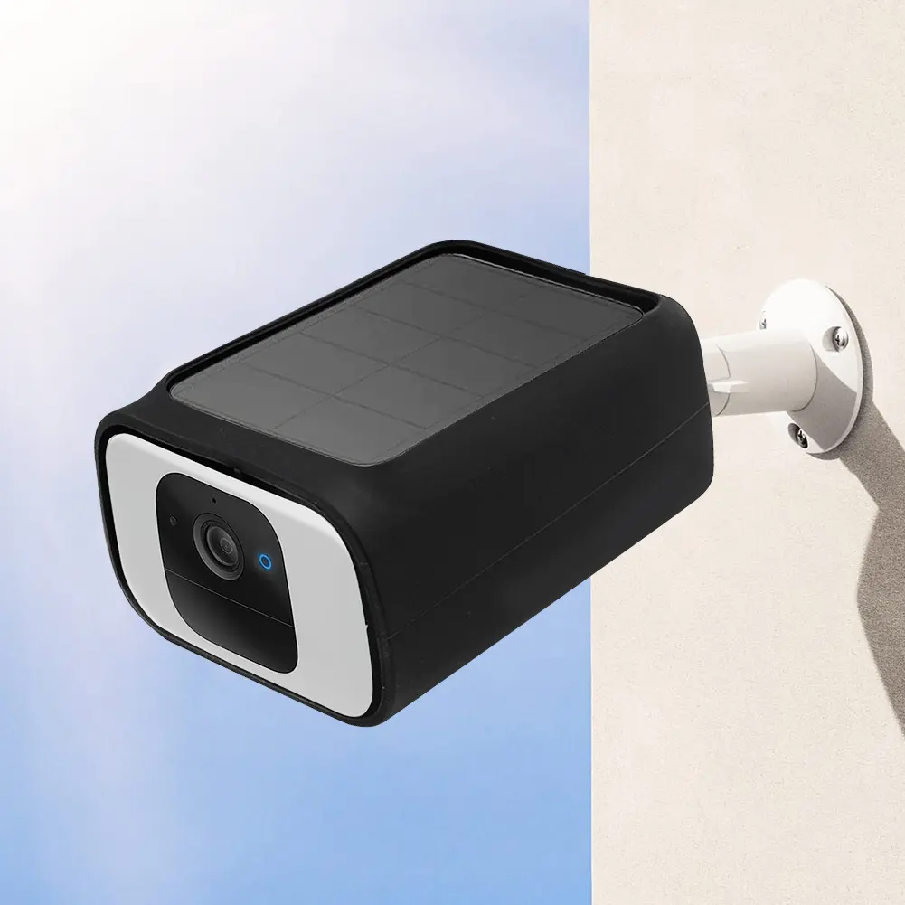 Silicone Cover Skin Against UV Rays and Rain Protective Cover Weather-Resistant Camera Cover for Eufy Security S230 SoloCam S40
