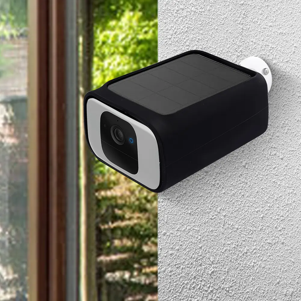 Silicone Cover Skin Against UV Rays and Rain Protective Cover Weather-Resistant Camera Cover for Eufy Security S230 SoloCam S40