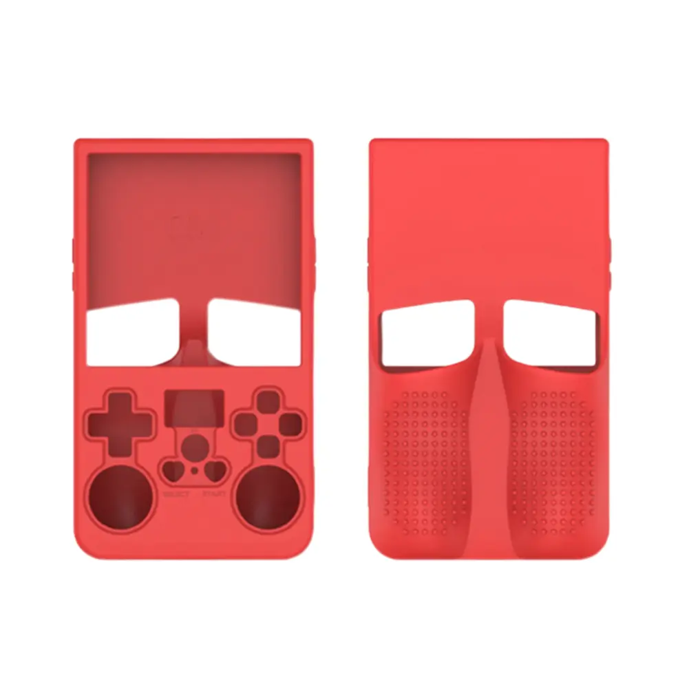 New Silicone Case Anti-Scratch Protective Skin Cover with Lanyard Soft Shell Cases For R36MAX Handheld Game Consoles Accessories
