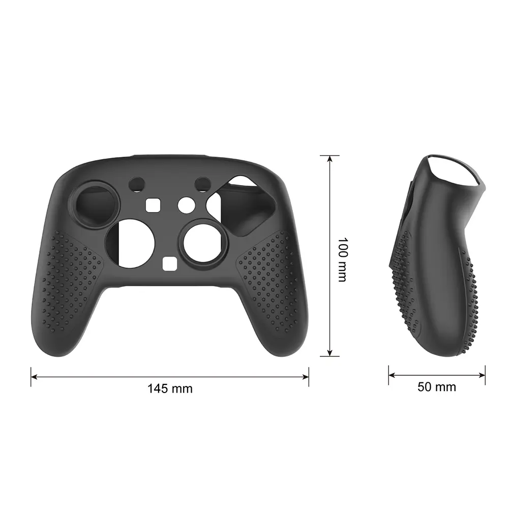 Silicone Case for Switch 2 Pro Gamepad Ergonomic Skin Protective Cases Cover Wear-Resist Shell Protection Covers Game Accessorie