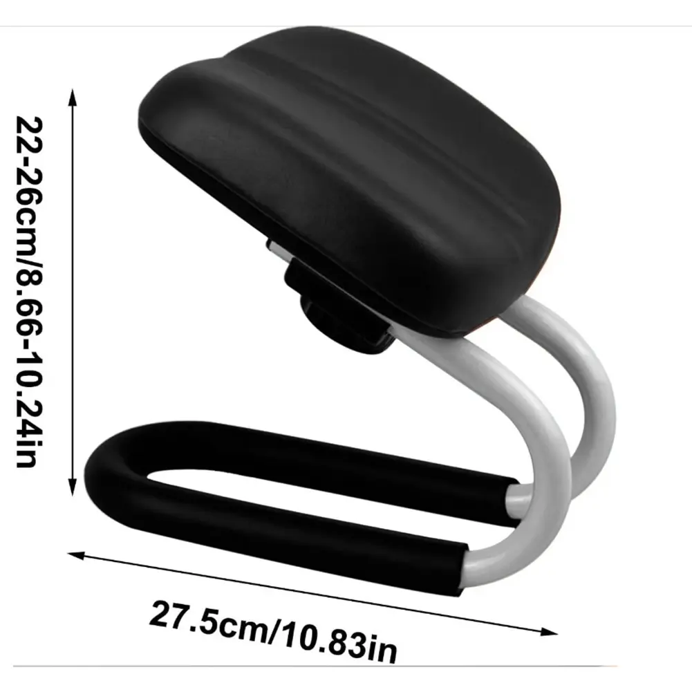 Meditation Seat Adjustable Height Metal Kneeling Stool Non-slip Leg Sleeve Ergonomic Kneeling Chair for Home Yoga Studio