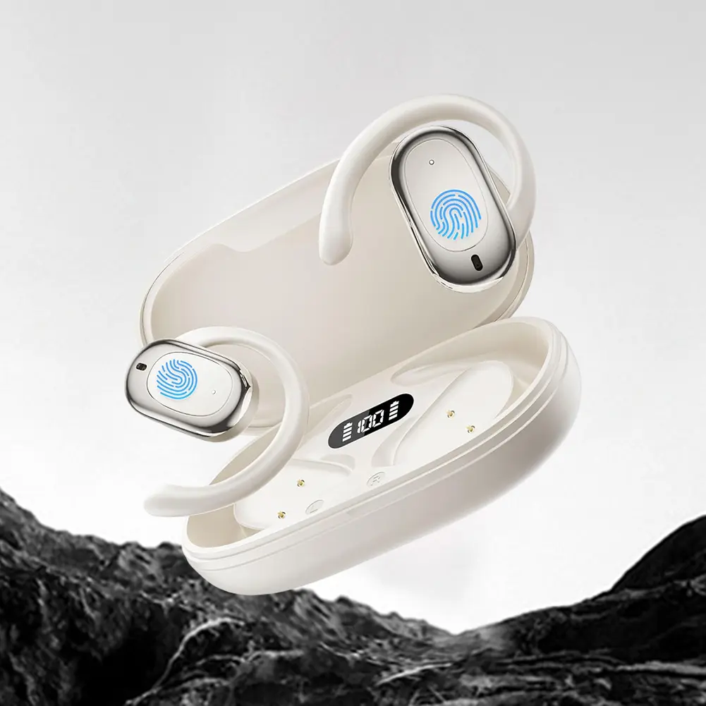 Bluetooth-Compatible TWS 3-in-1 Real-Time Translation Headphones 144 Languages Wireless Open-Ear Headphones Noise Cancelling